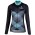 BIANCHI MILANO Dames Cornedo Zwart Wielershirt Lange Mouw