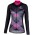 BIANCHI MILANO Dames Cornedo Zwart/Pink Wielershirt Lange Mouw