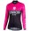 BIANCHI MILANO TERMENO Dames Zwart/Pink Wielershirt Lange Mouw