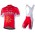 2018 COFIDIS Fietskleding Set Wielershirt Korte Mouw+Korte Fietsbroeken Bib