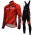 Cinelli Chrome 2018 Fietskleding Set Wielershirt Lange Mouw+Lange Fietsbroeken Bib