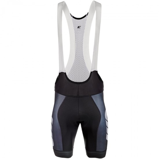 Cipollini Shading Wit Zwart Korte Fietsbroeken Bib