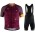 Craft Monuments GDL Foglie Morte 2018 Fietskleding Set Wielershirt Korte Mouw+Korte Fietsbroeken Bib