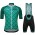 DEUTSCHLAND TOUR 2018 Fietskleding Set Wielershirt Korte Mouw+Korte Fietsbroeken Bib