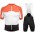Poc Avip Ceramic Fietskleding Set Wielershirt Korte Mouw+Korte Fietsbroeken Bib