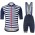 Malaga Vuelta Espana 2018 Fietskleding Set Wielershirt Korte Mouw+Korte Fietsbroeken Bib