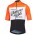 2017 Morvelo Nauty Nth Wielershirt Met Korte Mouwen Oranje