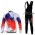 Nalini Pro Team Fietskleding Set Wielershirts Lange Mouw+Lange Fietsbroeken Bib Rood Wit