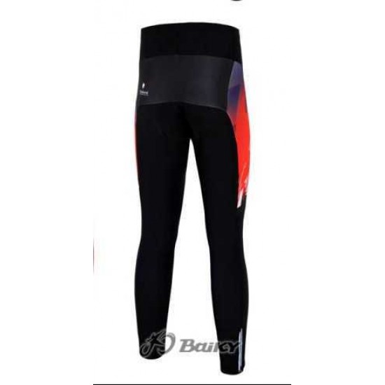 Nalini Pro Team Lange Fietsbroeken Rood Wit