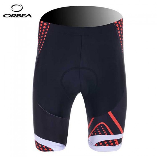 Orbea 2014 Korte Fietsbroeken Zwart Rood