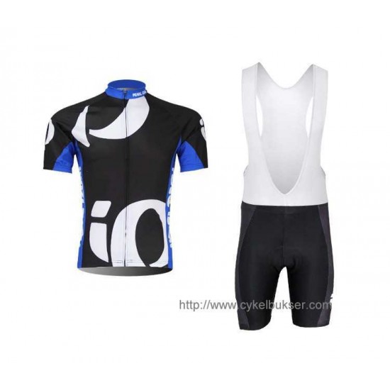 Pearl Izumi PRO Leaders Fietskleding Set Fietsshirt Met Korte Mouwen+Korte Koersbroek Zwart Blauw