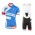 2016 Pinarello Fietskleding Set Fietsshirt Met Korte Mouwen+Korte Koersbroek Rood Blauw Zwart