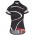 2016 Pinarello Wielershirt Korte Mouw Zwart Vrouw