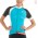2016 Pinarello Wielershirt Korte Mouw Blauw Dames
