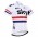 2016 SKY Pro Wielershirt Met Korte Mouwen Rood Wit