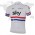 2013 Teams Sky Outlet Wielershirt Met Korte Mouwen Wit Rood Blauw