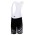Scott Racing Teams Korte Fietsbroeken Bib Zwart Rood