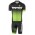 2016-2017 Scott RC Fietskleding Set Fietsshirt Met Korte Mouwen+Korte Koersbroek Groen
