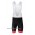 Specialized S-Work Wielershirts Korte Koersbroek Zwart Rood
