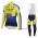 Teams Saxo Tinkoff 2014 Fietskleding Wielershirt Lange Mouw+Lange Fietsbroeken Bib