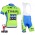 2015 Saxo Bank Tinkoff Fietskleding Set Fietsshirt Met Korte Mouwen+Korte Koersbroek Fluorescence